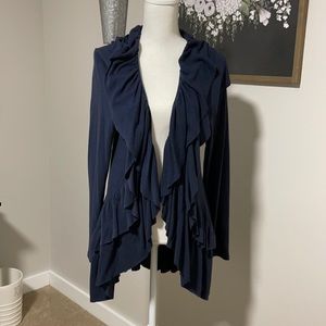 Sweat Pea Ruffle Sweater